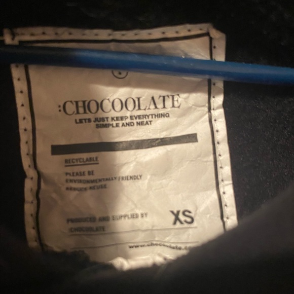 Chocoolate panda long hoodie - Picture 3 of 3